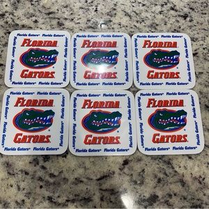 Florida Gators melamine coasters set of 6
